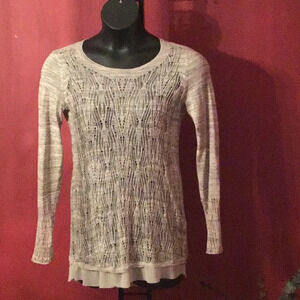 Simply Vera Vera Wang Knitted Tunic SizeS
